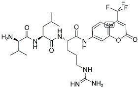 D-VAL-LEU-ARG 7-AMIDO-4-TRIFLUOROMETHYLCOUMARIN