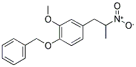 1-(4-BENZYLOXY-3-METHOXYPHENYL)-2-NITROPROPANE Struktur