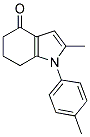 2-METHYL-1-P-TOLYL-1,5,6,7-TETRAHYDRO-INDOL-4-ONE Struktur