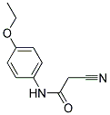 2-CYANO-N-(4-ETHOXY-PHENYL)-ACETAMIDE Struktur