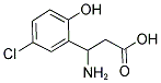 3-AMINO-3-(5-CHLORO-2-HYDROXY-PHENYL)-PROPIONIC ACID Struktur