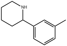 2-(3-METHYLPHENYL)PIPERIDINE Struktur