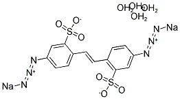 4,4'-DIAZIDOSTILBENE-2,2'-DISULFONIC ACID DISODIUM SALT TETRAHYDRATE Struktur