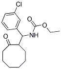 ETHYL N-[(3-CHLOROPHENYL)(2-OXOCYCLOOCTYL)METHYL]CARBAMATE Struktur