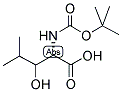 BOC-(2S,3RS)-2-AMINO-3-HYDROXY-4-METHYLPENTANOIC ACID Struktur