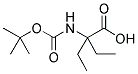 2-TERT-BUTOXYCARBONYLAMINO-2-ETHYL-BUTYRIC ACID Struktur