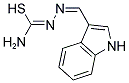 N'-[(1Z)-1H-INDOL-3-YLMETHYLIDENE]CARBAMOHYDRAZONOTHIOIC ACID Struktur