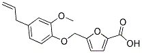 5-(4-ALLYL-2-METHOXY-PHENOXYMETHYL)-FURAN-2-CARBOXYLIC ACID Struktur