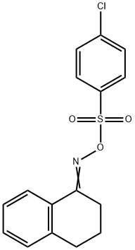 (4-CHLOROPHENYL)([3,4-DIHYDRO-1(2H)-NAPHTHALENYLIDENAMINO]OXY)DIOXO-LAMBDA6-SULFANE Struktur