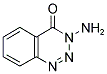 3-AMINO-3H-BENZO[D][1,2,3]TRIAZIN-4-ONE Struktur