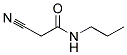 2-CYANO-N-PROPYLACETAMIDE Struktur