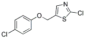 2-CHLORO-5-[(4-CHLOROPHENOXY)METHYL]-1,3-THIAZOLE Struktur