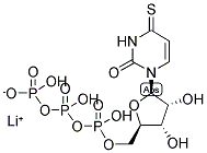 4-THIOURIDINE-5'-TRIPHOSPHATE LITHIUM SALT Struktur