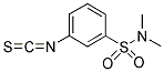 3-ISOTHIOCYANATO-N,N-DIMETHYL-BENZENESULFONAMIDE Struktur