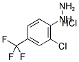 2-CHLORO-4-(TRIFLUOROMETHYL)PHENYLHYDRAZINE HYDROCHLORIDE Struktur