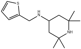 (2,2,6,6-TETRAMETHYL-PIPERIDIN-4-YL)-THIOPHEN-2-YLMETHYL-AMINE Struktur