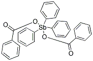 TRIPHENYLANTIMONY DIBENZOATE Struktur