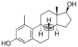 1,3,5(10)-ESTRATRIEN-1-METHYL-3,17-DIOL Struktur