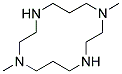 1,8-DIMETHYL-1,4,8,11-TETRAAZACYCLOTETRADECANE Struktur