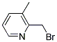 2-BROMOMETHYL-3-METHYL-PYRIDINE Struktur