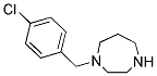 1-(4-CHLOROBENZYL)-1,4-DIAZEPANE Struktur