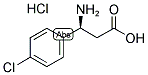 (S)-3-AMINO-3-(4-CHLORO-PHENYL)-PROPANOIC ACID HYDROCHLORIDE Struktur