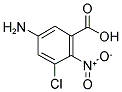 3-CHLORO-2-NITRO-5-AMINO-BENZOIC ACID Struktur