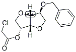 5-CHLOROACETOXY-2-BENZYLOXYISOSORBIDE Struktur