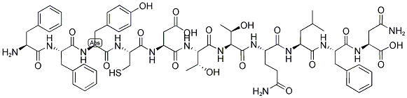 FFYCDTTQLFN Struktur