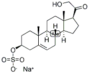 21-HYDROXYPREGNENOLONE 3 SULPHATE Struktur