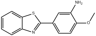 5-BENZOTHIAZOL-2-YL-2-METHOXY-PHENYLAMINE Struktur