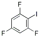 2,4,6-TRIFLUOROIODOBENZENE Struktur