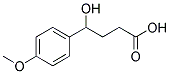 4-HYDROXY-4-(4-METHOXY-PHENYL)-BUTYRIC ACID Struktur