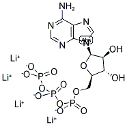 2'-ARAADENOSINE-5'-TRIPHOSPHATE LITHIUM SALT Struktur