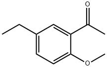 5-ETHYL-2-METHOXYACETOPHENONE Struktur