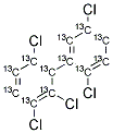 13C12-2,2',3,5',6-PENTACHLOROBIPHENYL Struktur