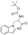 2-TERT-BUTOXYCARBONYLAMINO-3-INDOL-1-YL-PROPIONIC ACID Struktur