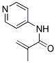 2-METHYL-N-PYRIDIN-4-YLACRYLAMIDE Struktur