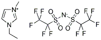 1-ETHYL-3-METHYLIMIDAZOLIUM BIS(PENTAFLUOROETHYLSULFONYL)IMIDE Struktur