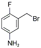 5-AMINO-2-FLUOROBENZYL BROMIDE Struktur