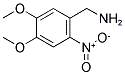 4,5-DIMETHOXY-2-NITROBENZYLAMINE Struktur