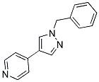 4-(1-BENZYL-1H-PYRAZOL-4-YL)PYRIDINE Struktur