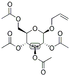 ALLYL-TETRA-O-ACETYL-BETA-D-GLUCOPYRANOSIDE Struktur