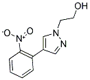 2-(4-(2-[HYDROXY(OXIDO)AMINO]PHENYL)-1H-PYRAZOL-1-YL)ETHANOL Struktur