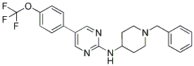 (1-BENZYL-PIPERIDIN-4-YL)-[5-(4-TRIFLUOROMETHOXY-PHENYL)-PYRIMIDIN-2-YL]-AMINE