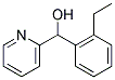 2-ETHYLPHENYL-(2-PYRIDYL)METHANOL Struktur