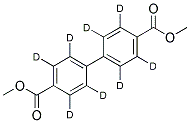 DIMETHYL 4,4'-DIPHENYL-D8-DICARBOXYLATE Struktur