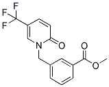 1-[3-(METHOXYCARBONYL)BENZYL]-5-(TRIFLUOROMETHYL)-2-PYRIDONE Struktur