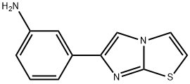 3-IMIDAZO[2,1-B][1,3]THIAZOL-6-YLANILINE Structure