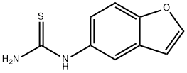 N-(1-BENZOFURAN-5-YL)THIOUREA Struktur